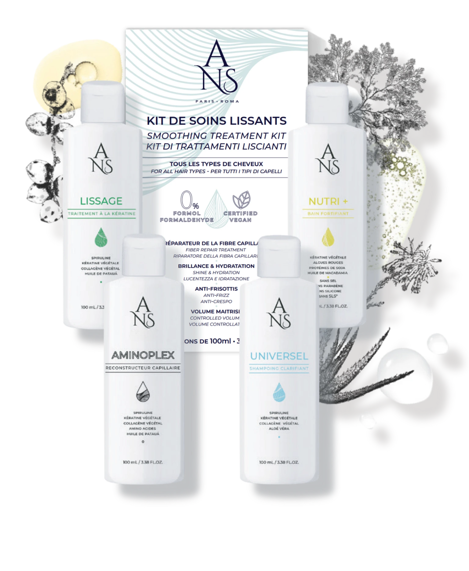 kit trattamento lisciante